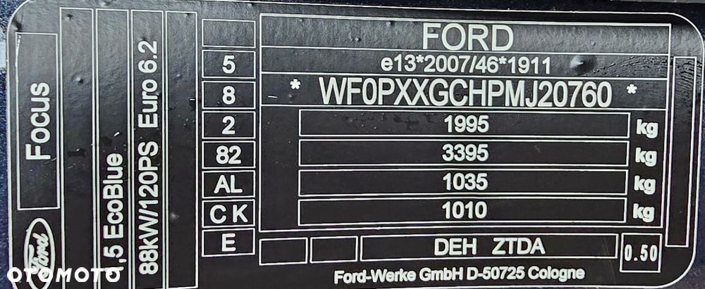 Ford Focus 1.5 EcoBlue SCR Titanium X - 31