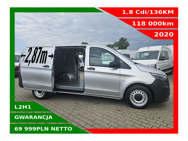 Mercedes-Benz vito L2H1 *69999zł NETTO* 1.8Cdi/136KM