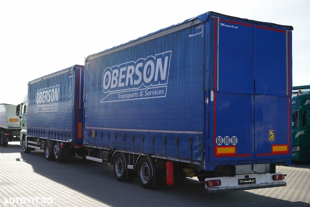 MAN TGX 26.460 / REMORCA TANDEM / 120 M3 / PUNȚĂ RIDICATĂ / PUNȚĂ DIRECȚIE / + REMORCA FRUEHAUF / PUNȚI SAF - 3