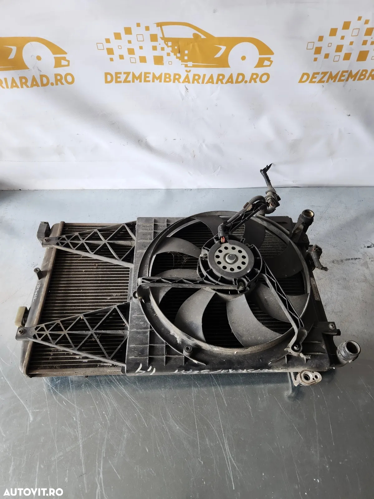Radiator Apa Clima Termocupla Electroventilator Vw Polo Seat Ibiza Skoda Fabia 1.4 Tdci - 5