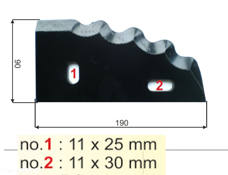 Nóż paszowóz - PROMOCJA! Alima Sano RMH Dafagro Metalfach - 3