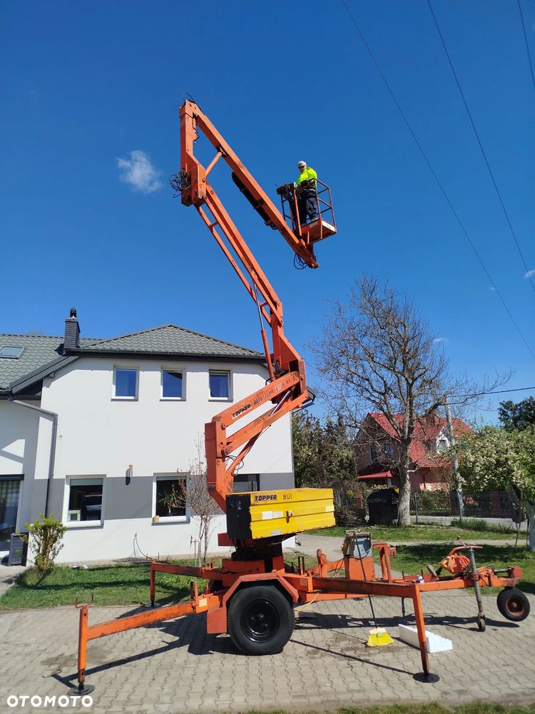 Nifty 17m Topper Roto Zoom Boom 17FD Elektryczna Samojezdna Zwyżka Platforma Robocza podnośnik koszowy - 6