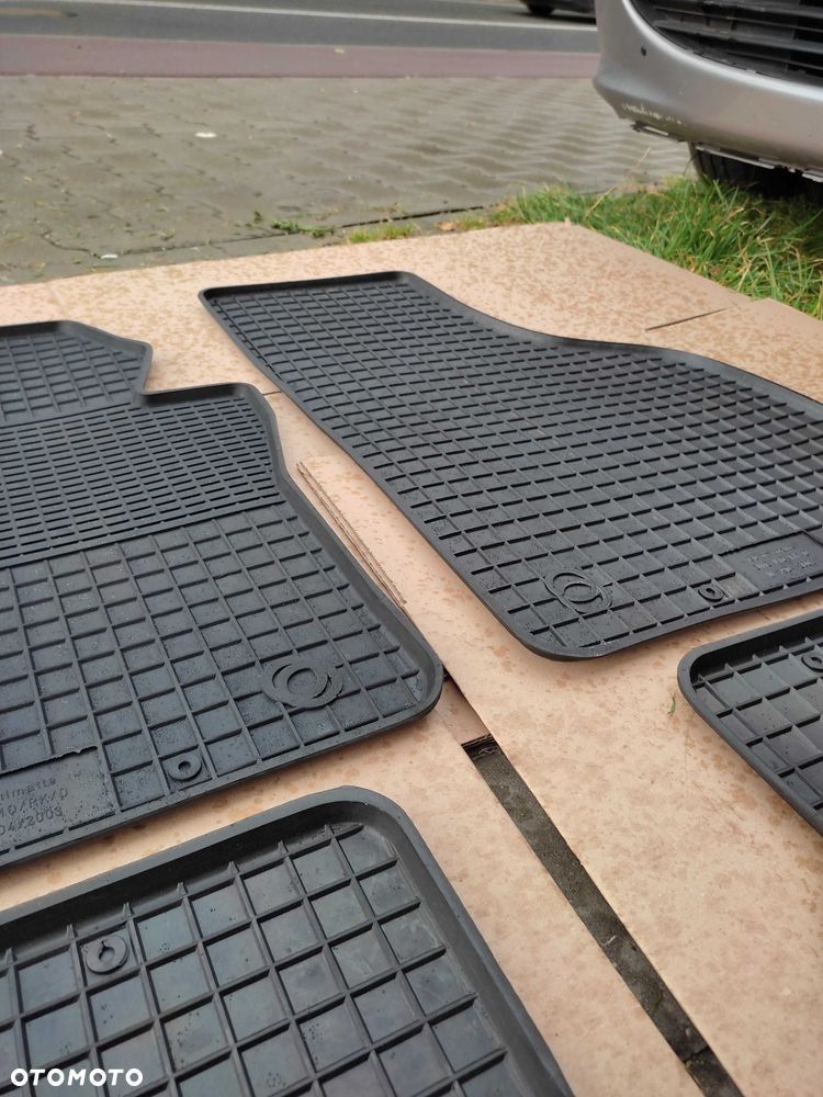 NOWE Dywaniki gumowe OPEL ZAFIRA A 99r-05r dopasowane korytka korytko - 3