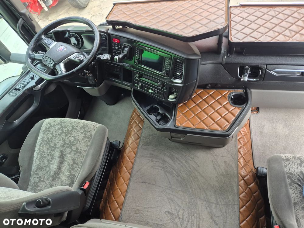 Scania R450 bardzo bogata RETARDER nowe sprzęgło Salon PL 1250l ZBIORNIKI STANDARD - 26