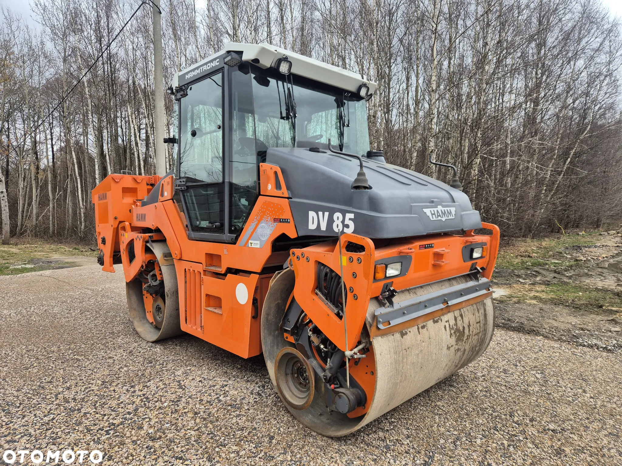 Hamm DV 85 VV Walec Drogowy Posypywarka Hammtronic Stal-Stal - 3