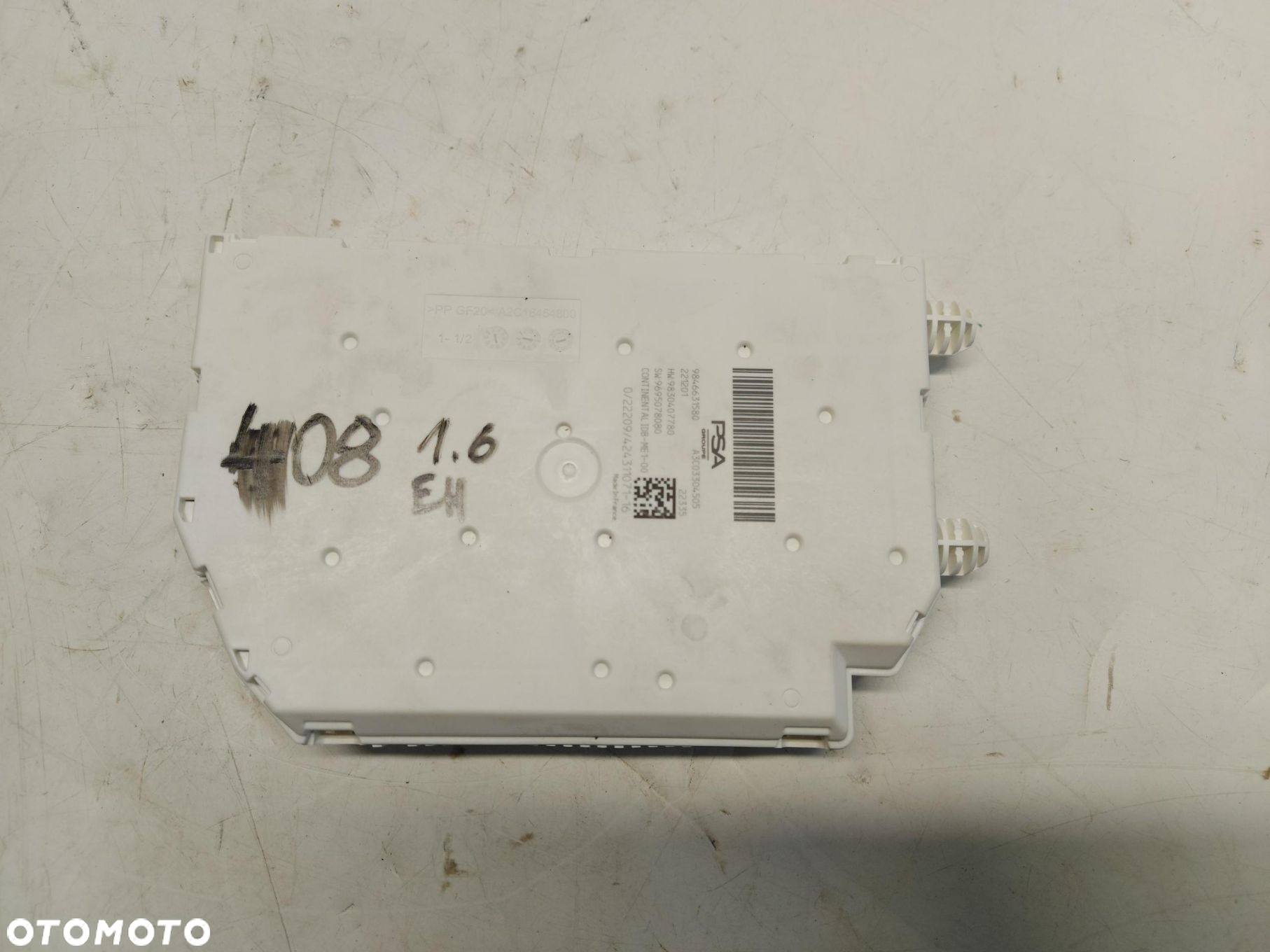 Peugeot 408 GT MODUŁ STEROWNIK KOMFORTU 9846631580 - 2