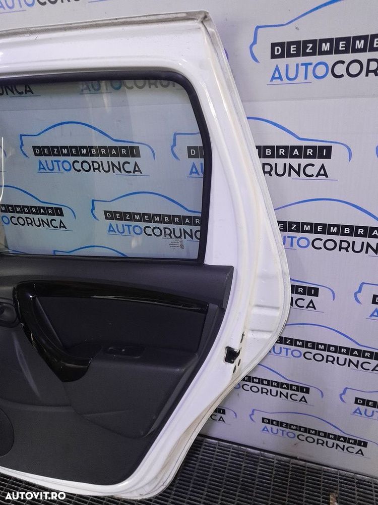 Usa Dreapta Spate Dacia Duster 2010 - 2013 SUV 4 Usi Alb (1103) - 5
