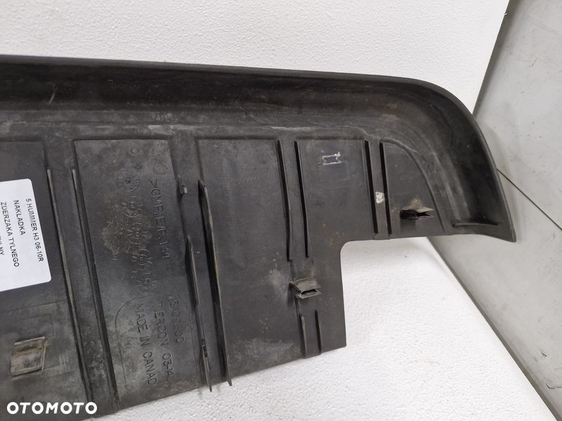 hummer h3 06-10r nakładka zderzaka tylnego zderzak tył oryginał - 11