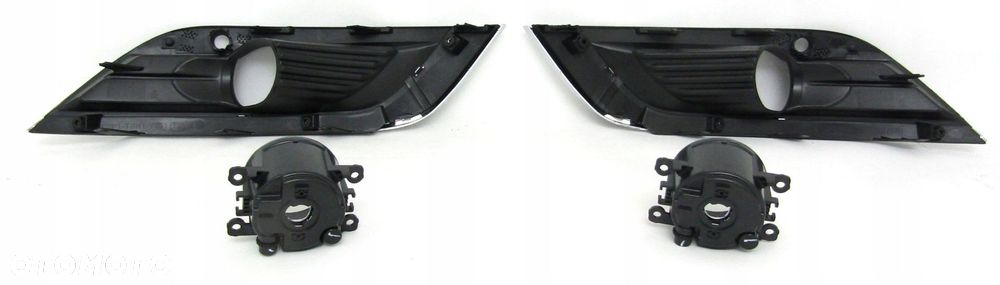 Renault Talisman 16 - Kratki PDC / atrapy / listwy chrom / halogeny Zestaw - 2