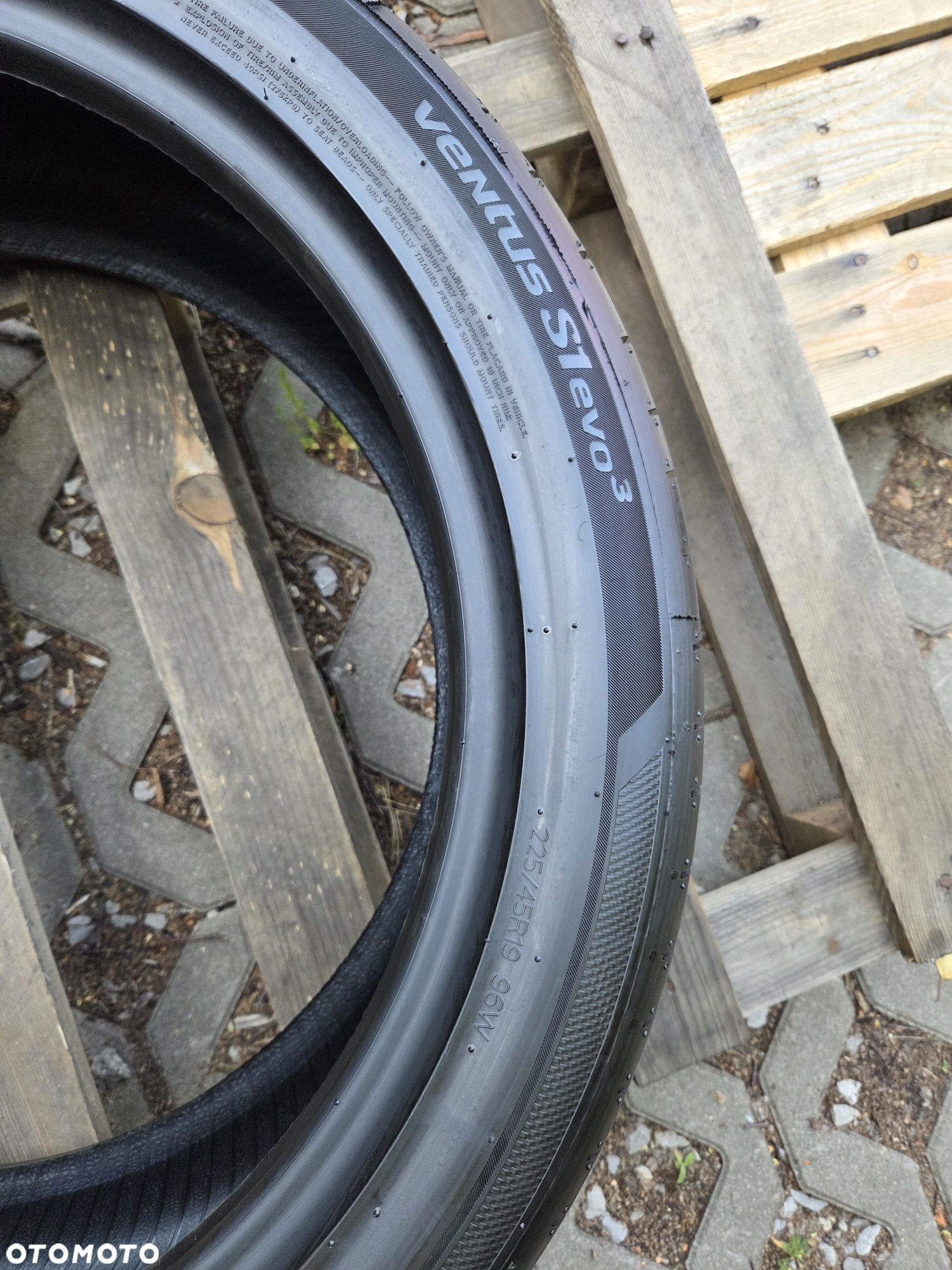 opony nowe 225/45R19 Hankook VENTUS S1EVO3 - 5