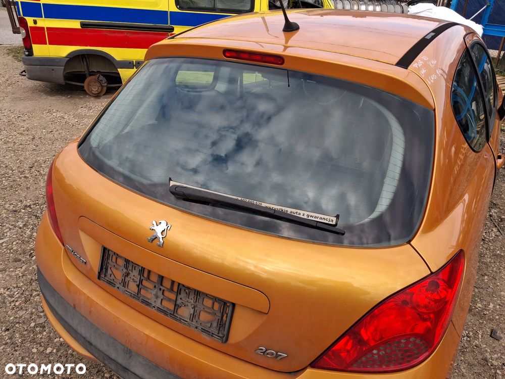 KLAPA BAGAZNIKA PEUGEOT 207 3D KHW - 2