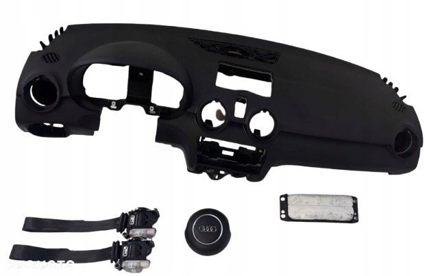 komplet poduszki deska pas pasy audi a1 8x - 1