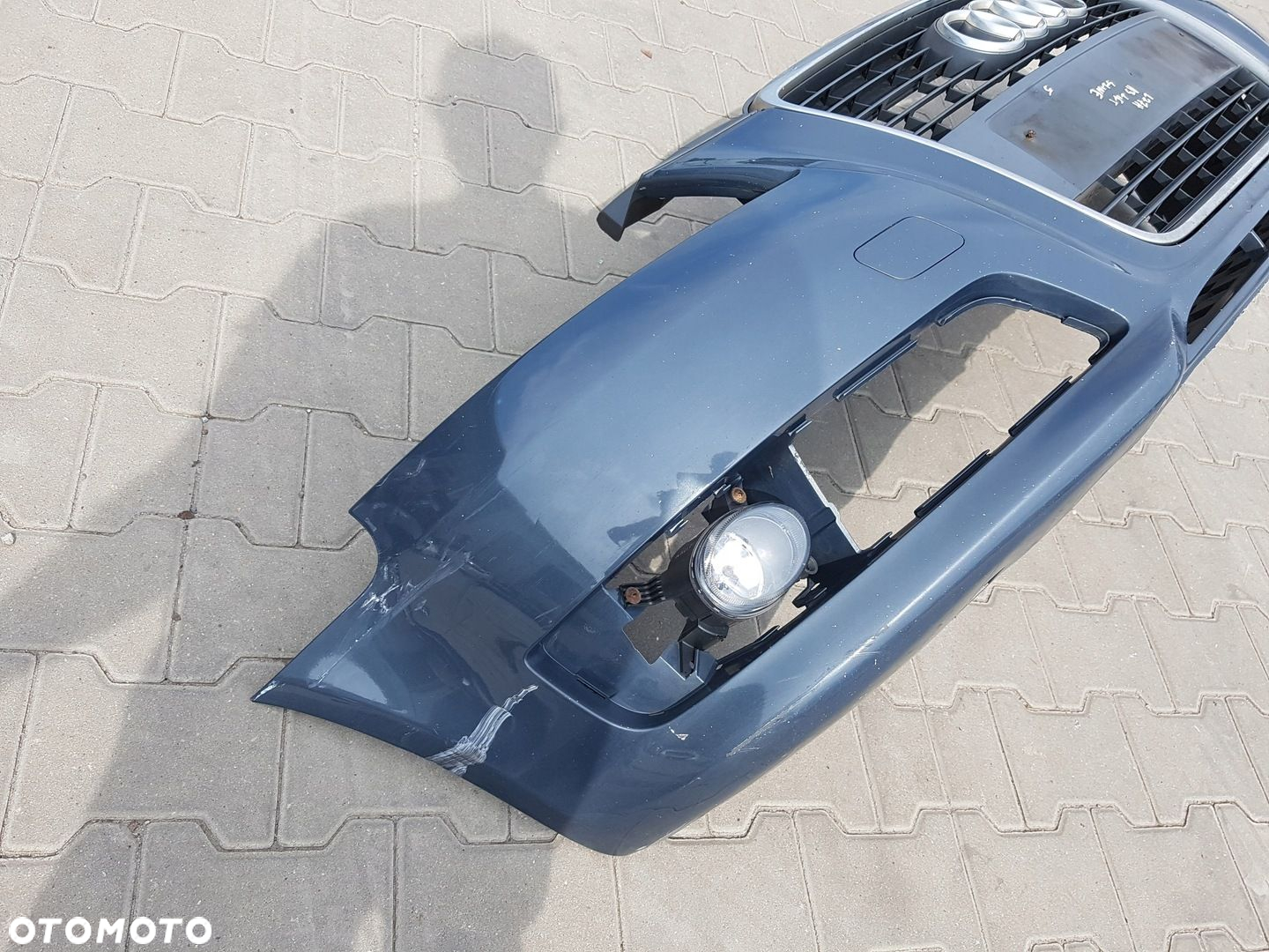 AUDI A3 8P LIFT 08-12 S-LINE ZAŚLEPKA ZDERZAKA PRZÓD GRILL LZ7H - 5