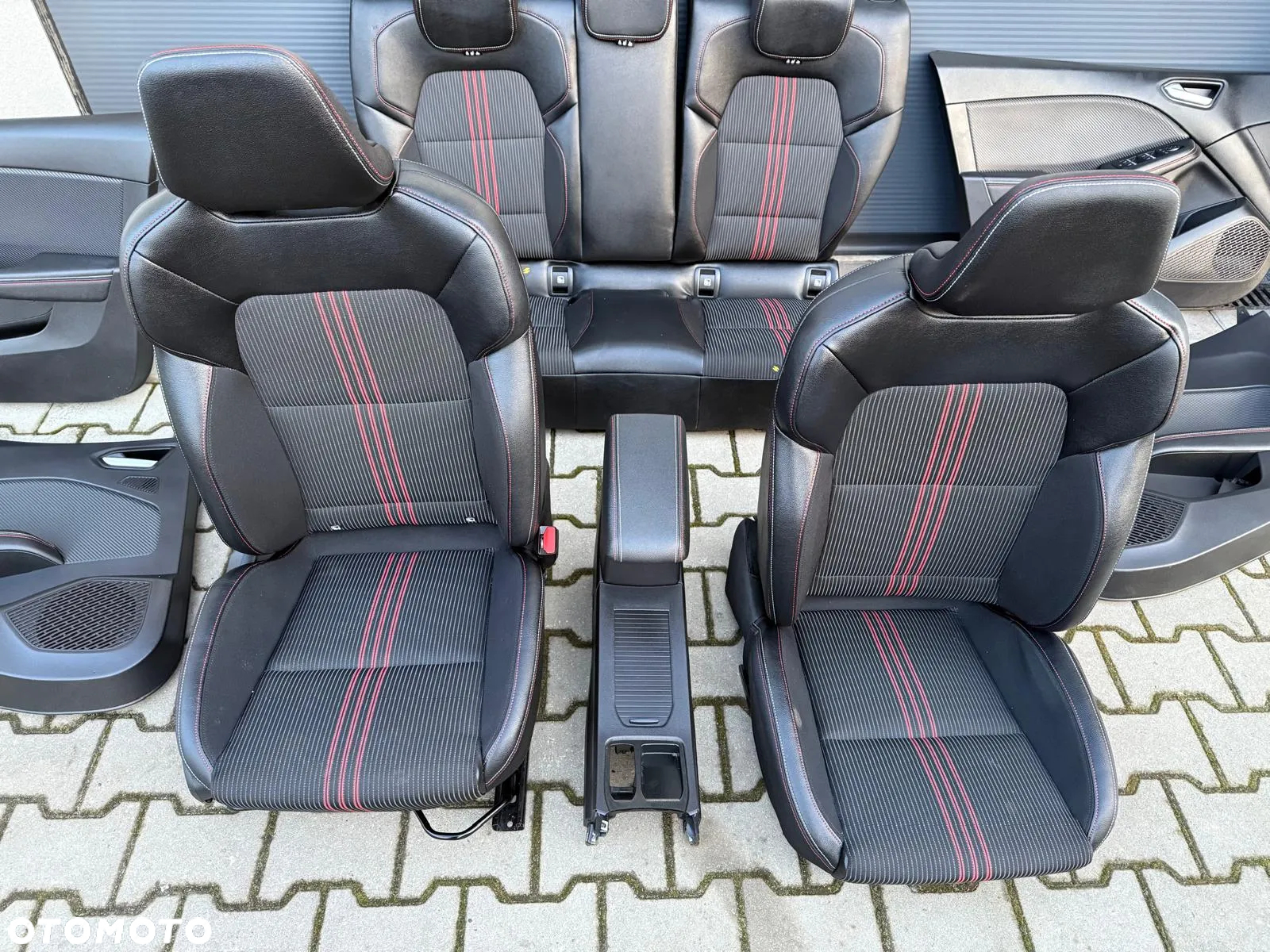 RENAULT CLIO V RS LINE 19- FOTELE KANAPA PODGRZEWANE TAPICERKI BOCZKI - 6