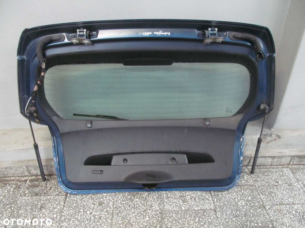 BMW 1 E81 E87 01-12 KLAPA BAGAZNIKA TYL SYDNEYBLAU - 9