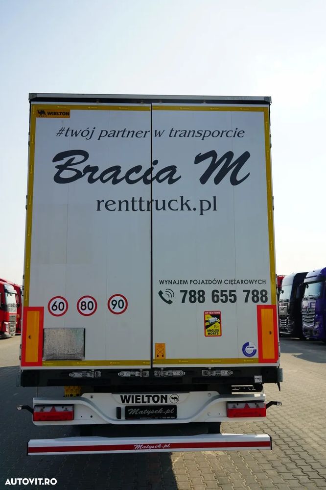 Wielton CORTINĂ / STANDARD / PONT CULISANT / PLAFON CULISANT / SAF - 12