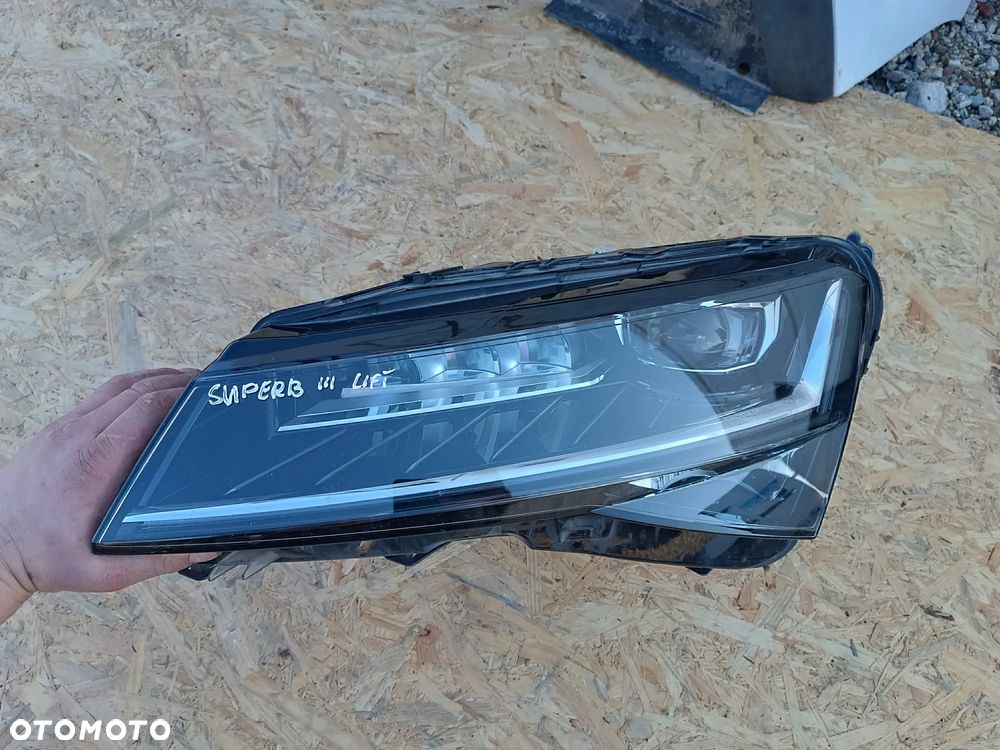 LAMPA PRZÓD PRZEDNIA LEWA FULL LED SKODA SUBERB III LIFT 3V1941015D - 11