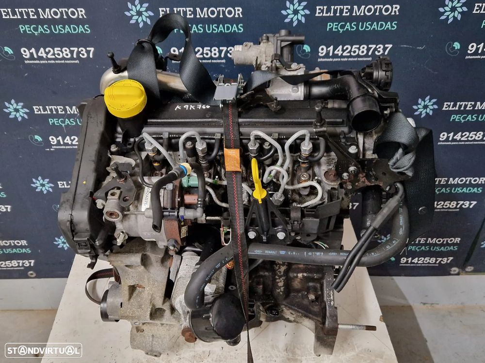 Motor usado K9K766 RENAULT CLIO III 3 1.5 DCI 86CV - 1