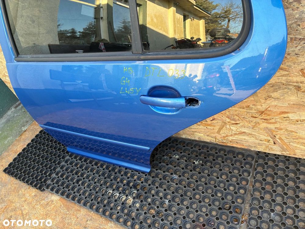 VW GOLF IV 4 HB kod lak. LW5Y DRZWI TYŁ LEWY LEWE - 13