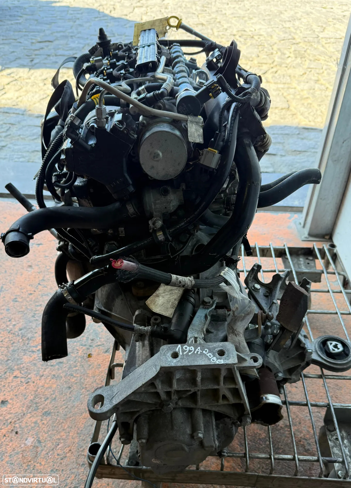 Motor Fiat Punto Evo/Grande Punto/Doblo 1.3 Multijet Ref: 199A2000 - 4