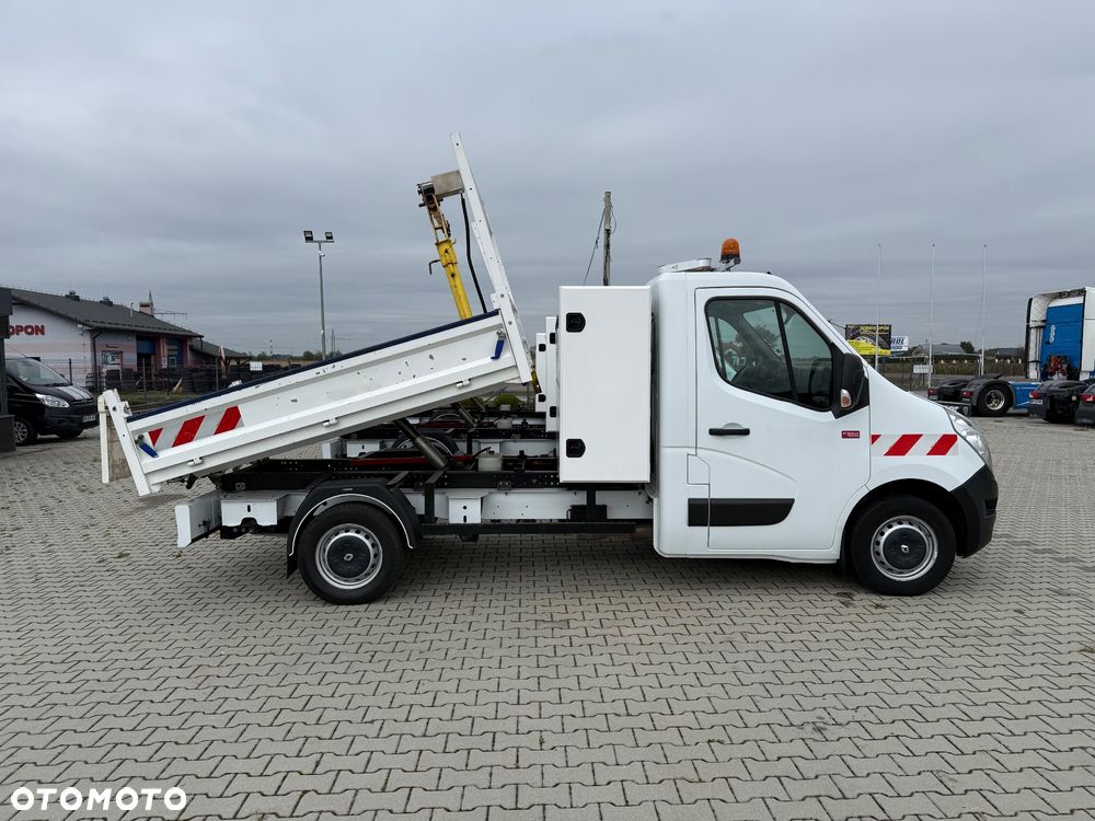 Renault MASTER 125 / WYWROTKA + KUFER / DŹWIG / 128 TKM / HAK / Z FRANCJI / STAN BDB / / / - 4