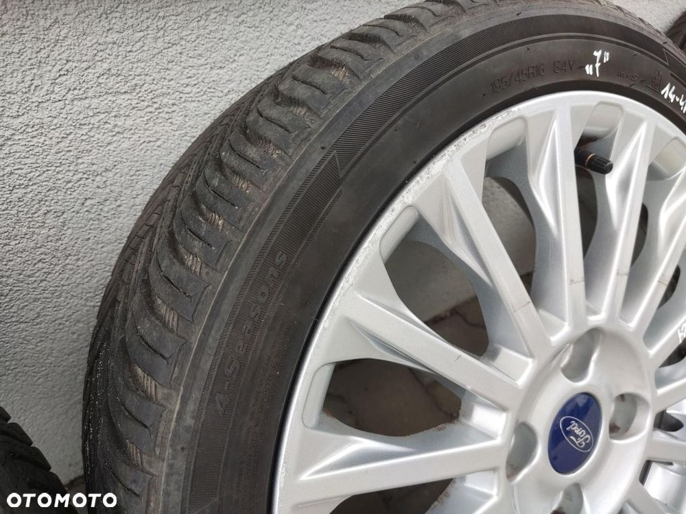 KOŁA OPONY FELGI ALUMINIOWE 16 FORD FIESTA MK7 2008-2017 4X108 6,5J ET47,5 - 6
