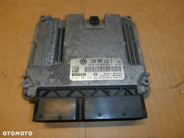 KOMPUTER SILNIKA SKODA OCTAVIA II 1.8TSI 1Z0907115C - 1