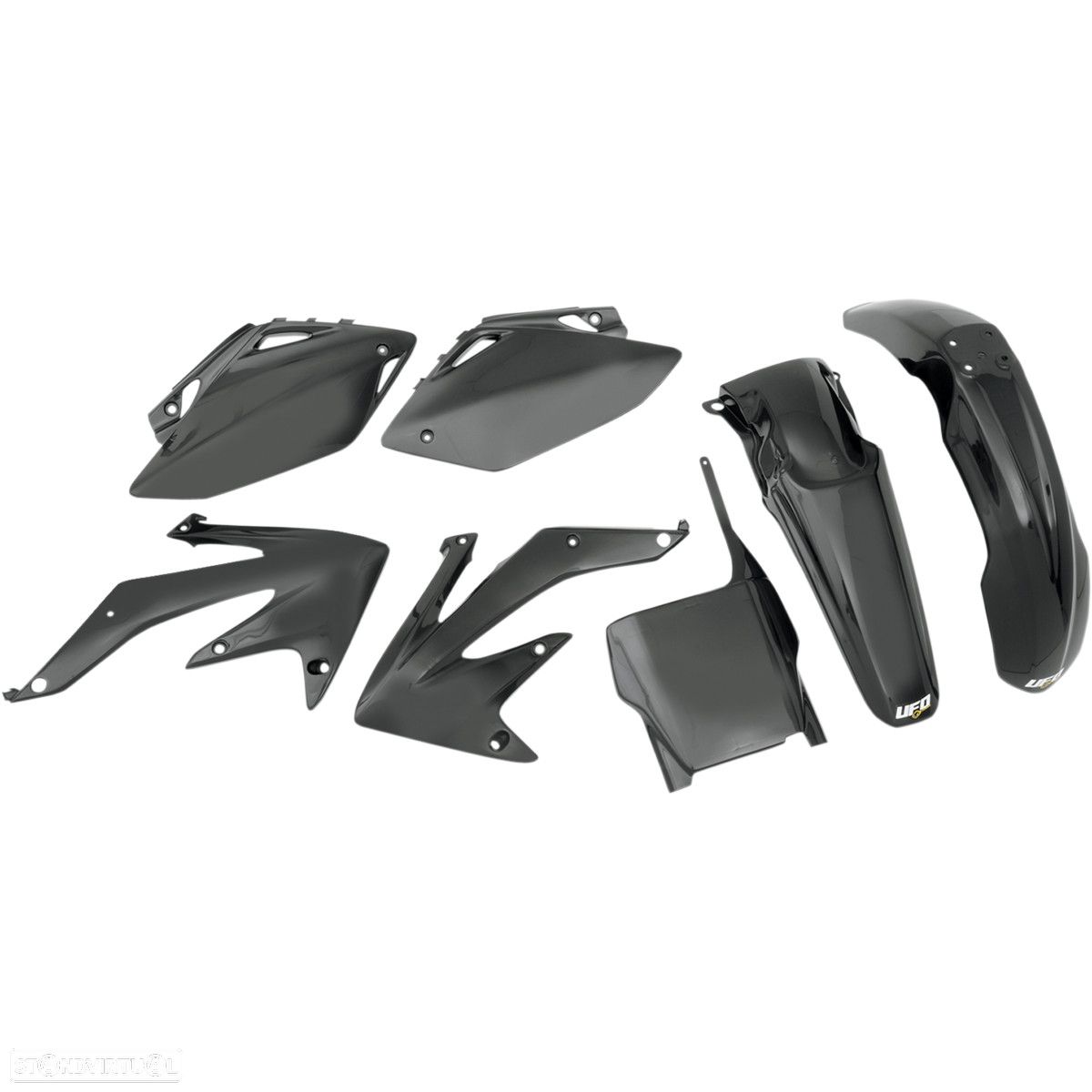 kit plastico ufo preto honda crf 450r - 1