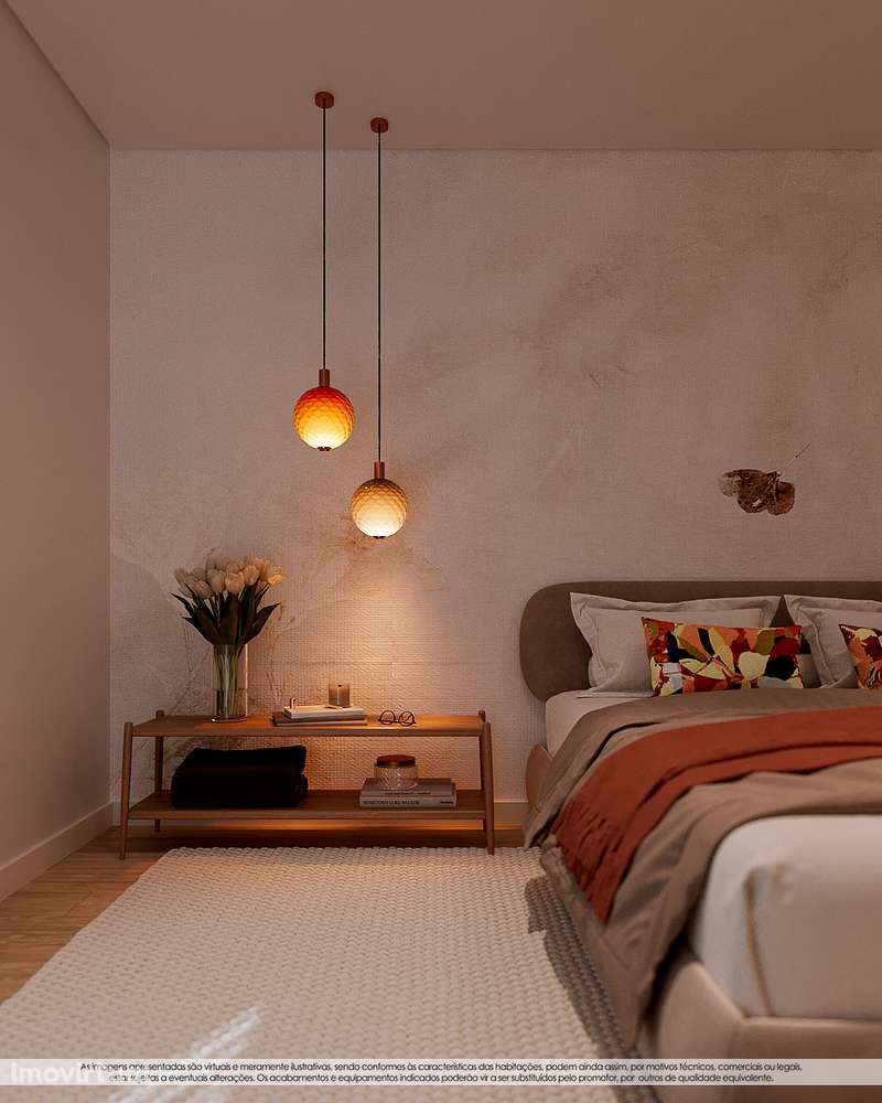 Apartamento T1 + OFFICE novo com varanda e garagem - Grande imagem: 3/26