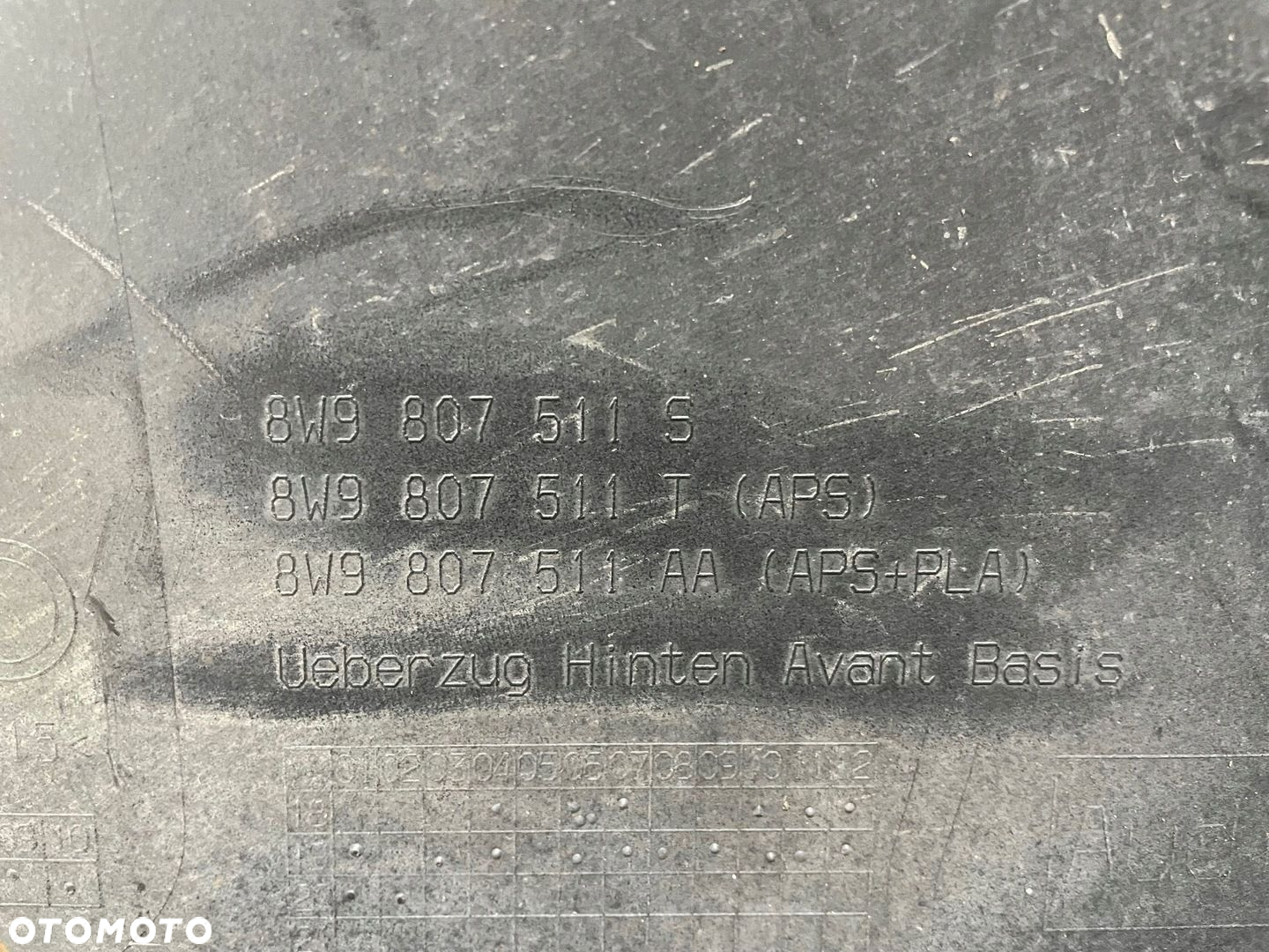 Audi A4 S4 B9 8W 2020 Z tyłu Zderzak tylny - 11