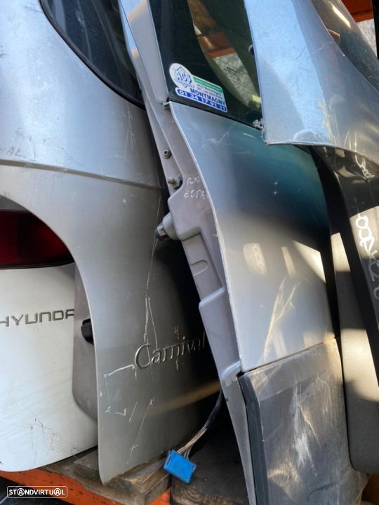 Tampa mala Renault espece 2006 completa cinza claro - 1