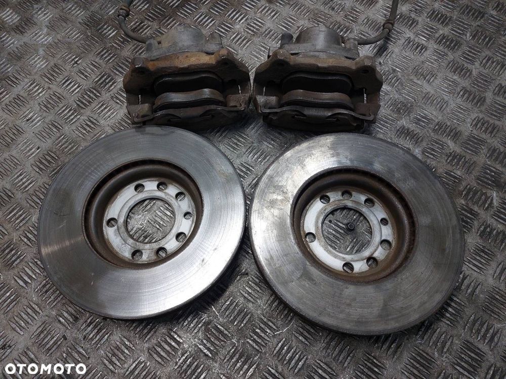 TARCZE HAMULCOWE PRZÓD + KLOCKI + ZACISKI OPEL SIGNUM I VECTRA C 1.9 CDTI - 2