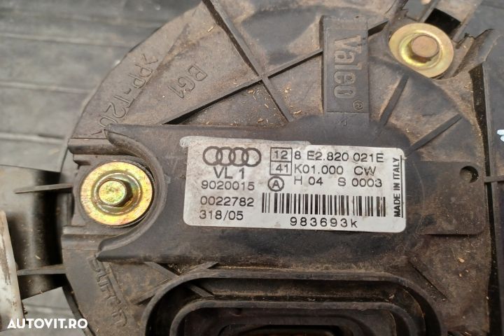 Ventilator aeroterma 8E2820021E 8E2820021E Audi A4 B7 [2004 - 2008] A - 3