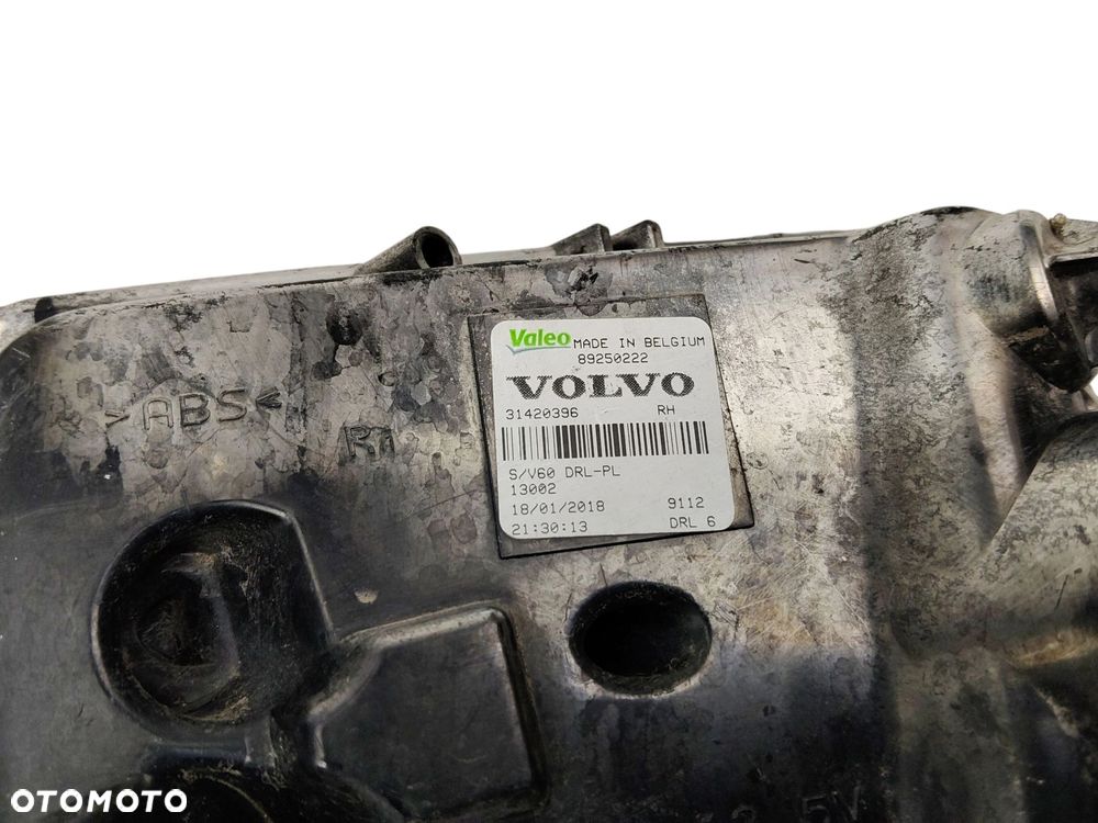 HALOGEN LED PRAWY VOLVO V60 I LIFT (2013-2018) 2.0 D4 190KM 31420396 - 4