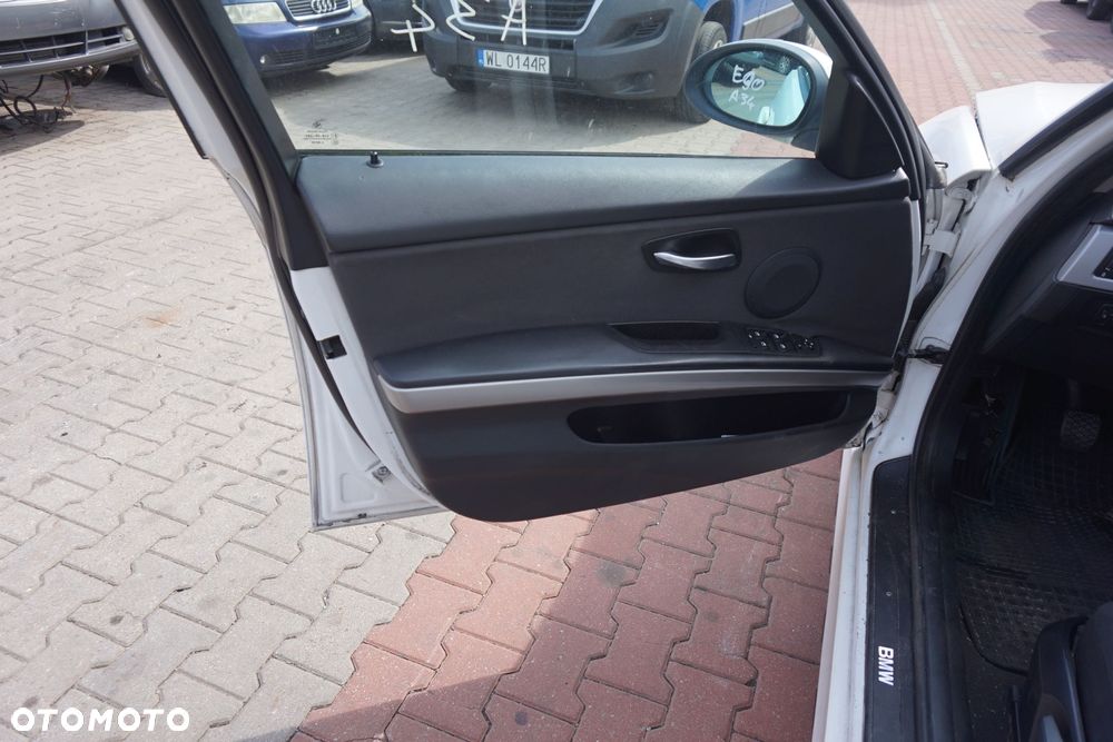 DRZWI PRZEDNIE LEWE 3 E90 SEDAN A34  BIAŁY BMW 2004-2008 - 9