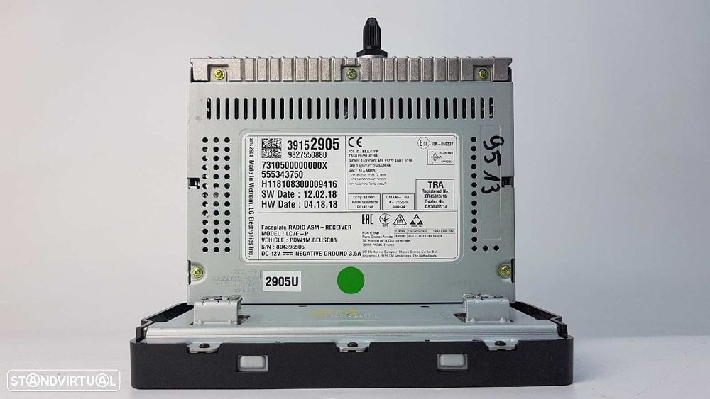 TELA/ECRÃ MULTIFUNÇÕES OPEL GRANDLAND X SELECTIVE - 3