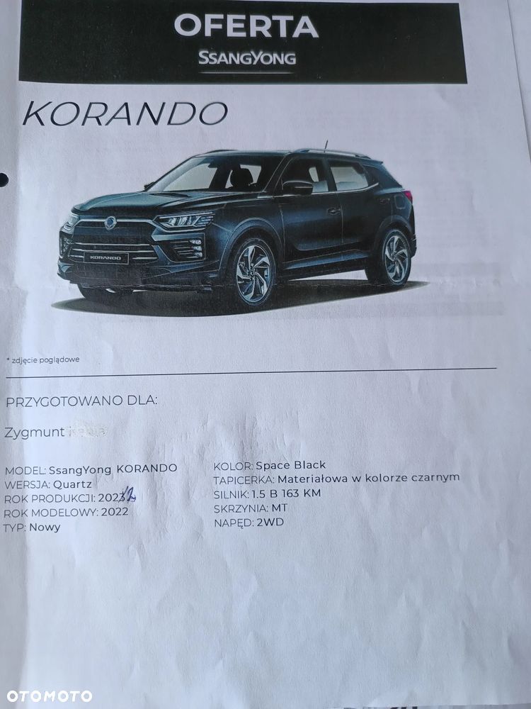 SsangYong/KGM Korando 1.5 T-GDI Quartz 2WD - 7