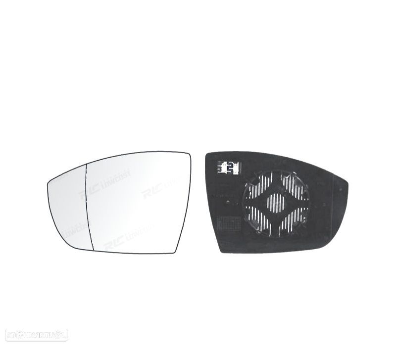 VIDRO ESPELHO BASE ESQUERDA FORD GALAXY 06-15 - 1