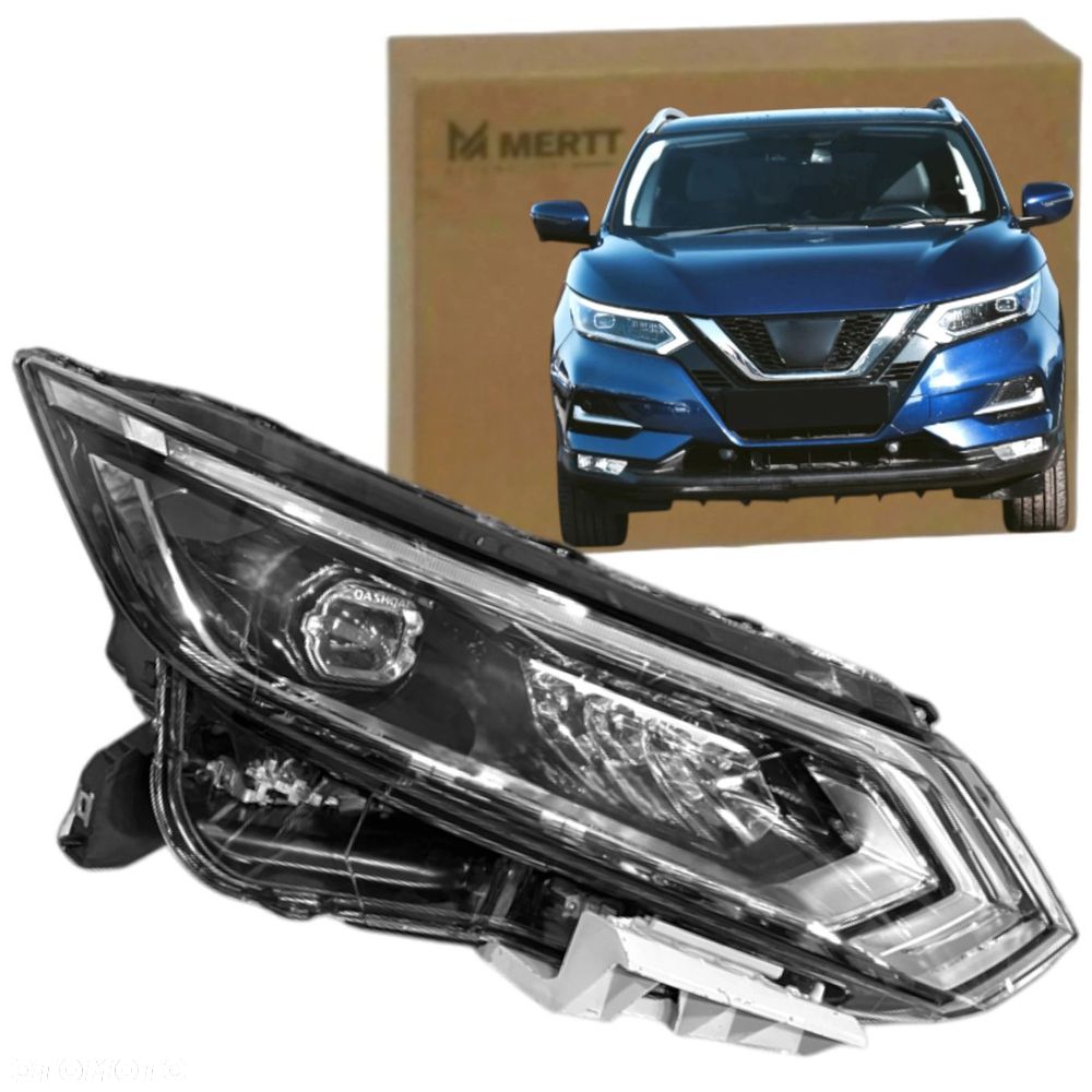 REFLEKTOR LAMPA PRZEDNIA LEWA PRAWA NISSAN QASHQAI 2 J11 2017-2021 KOMPLET - 3