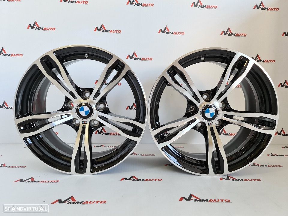 Jantes BMW F10 M5 Preto Polido 17 - 1