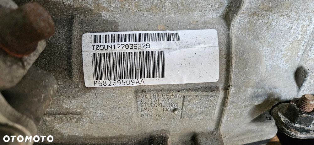 RAM 1500 V 5 2019- 4X4 5.7 HEMI Kompletna skrzynia biegów z konwerterem i reduktorem Skrzynia P68269509AA 8HP-75 Reduktor skrzyni P68250775AF - 12