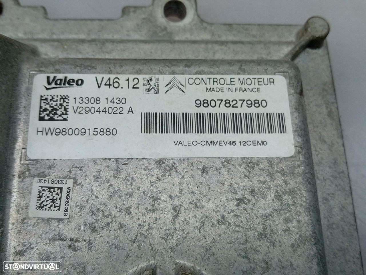 Centralina motor / ECU PEUGEOT 2008 I (CU_) - 4