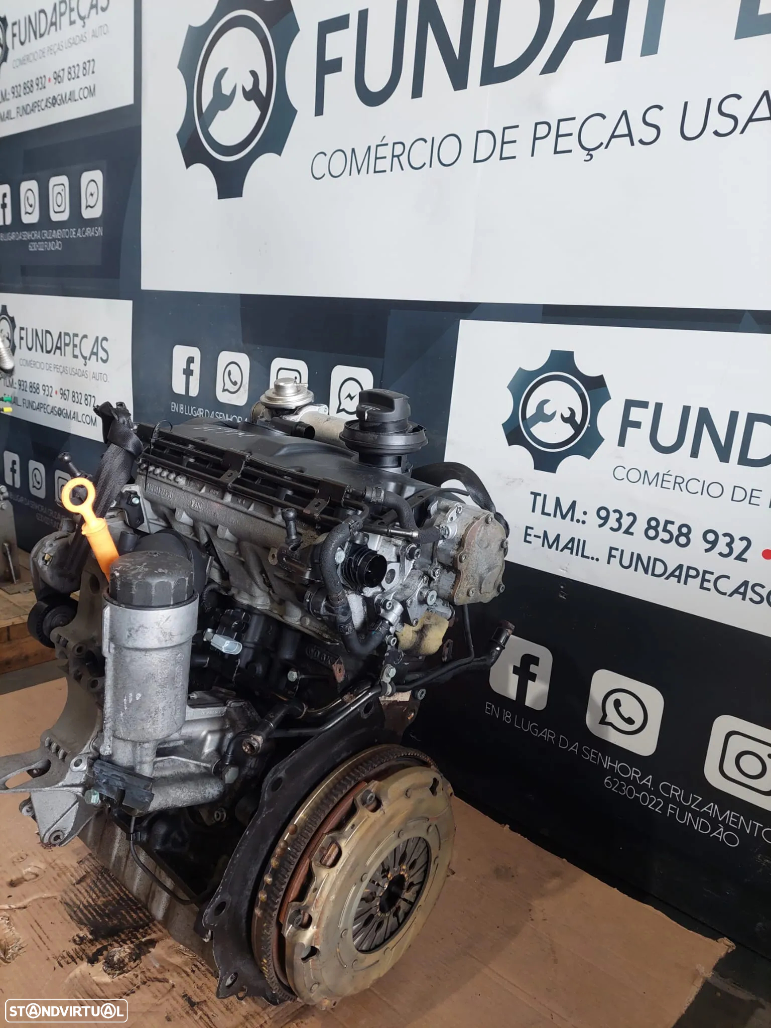Motor VW Pd 115cv 1.9 Tdi Ref: AJM - 4