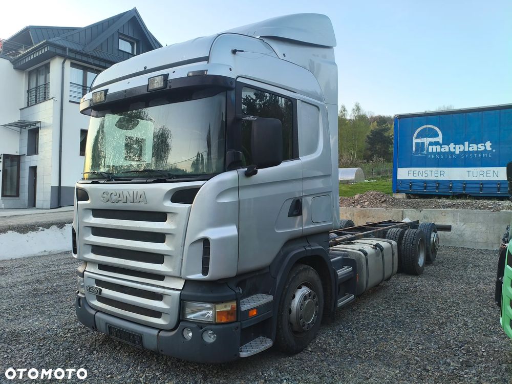 Scania R420 analog tacho klima retarder mega 6x2 pod lawetę pomoc drogowa - 1
