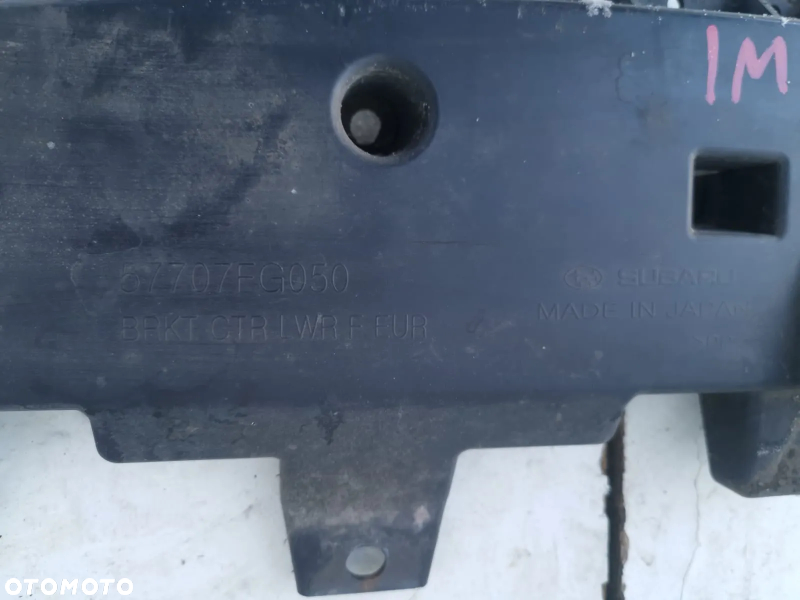 Osłona pod zderzak przedni SUBARU IMPREZA III 57707FG050 - 5
