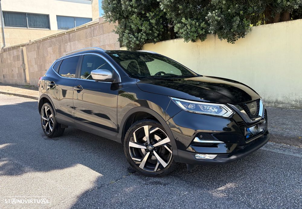 Nissan Qashqai 1.2 DIG-T Tekna Premium Pele Preta - 8