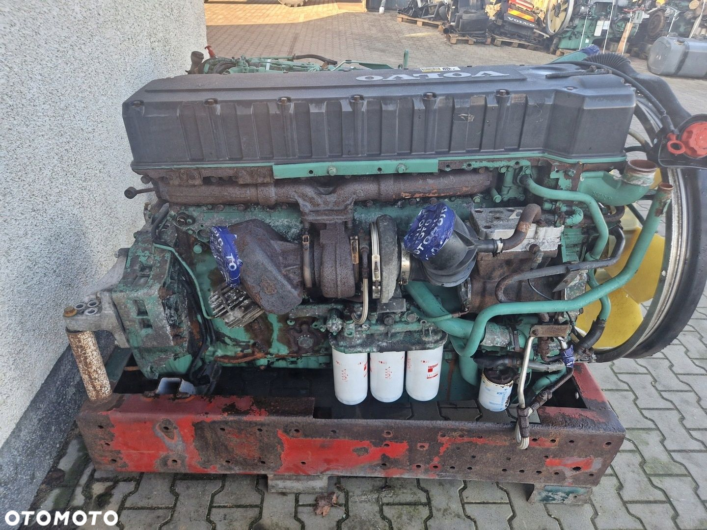 SILNIK KOMPLETNY VOLVO FH 12 FM 12 D12A 420 - 2