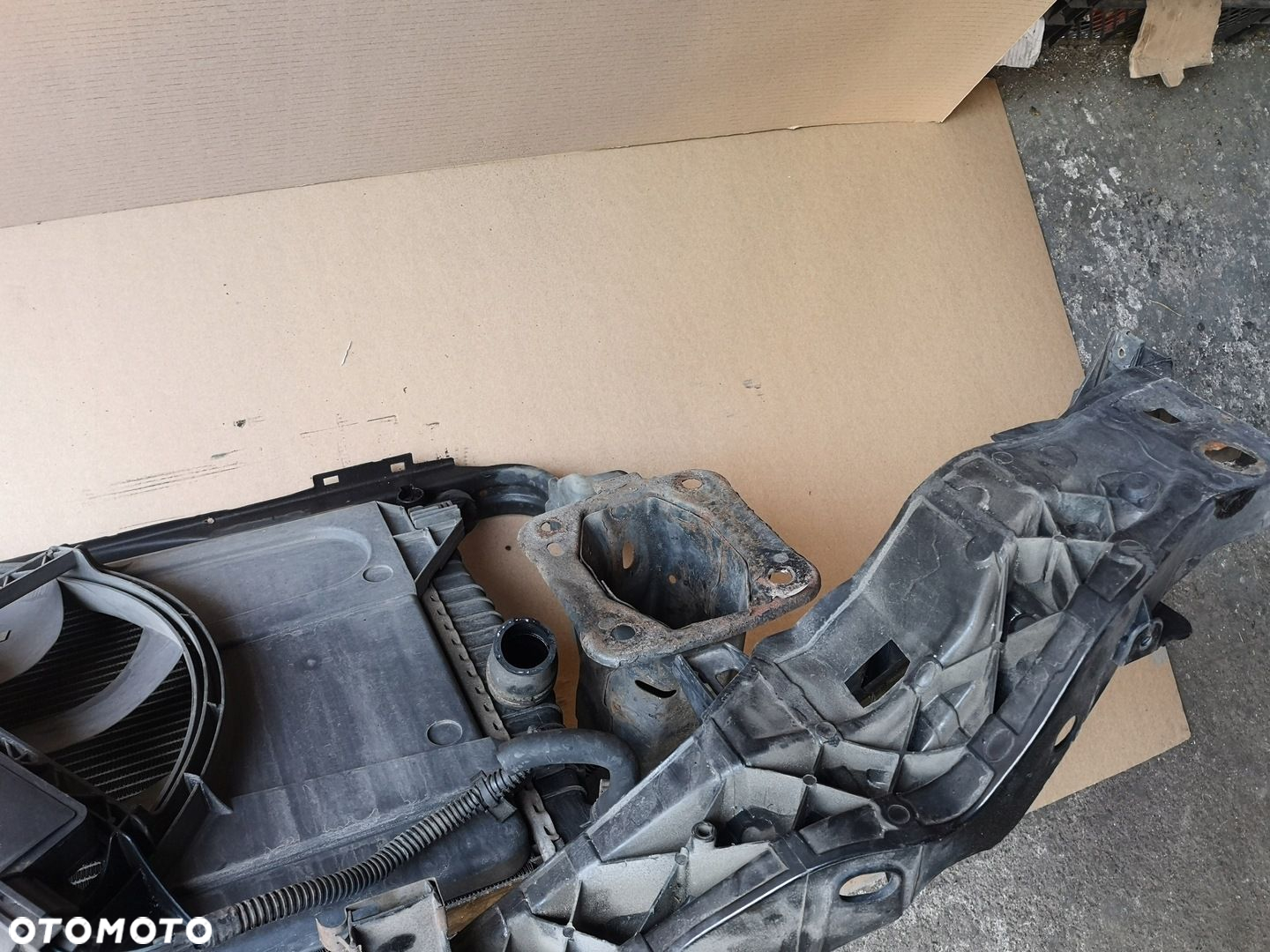 FORD FOCUS MK2 LIFT 07- PAS PRZEDNI WZMOCNIENIE CZOŁOWE 1.6 16V KOMPLETNE - 7