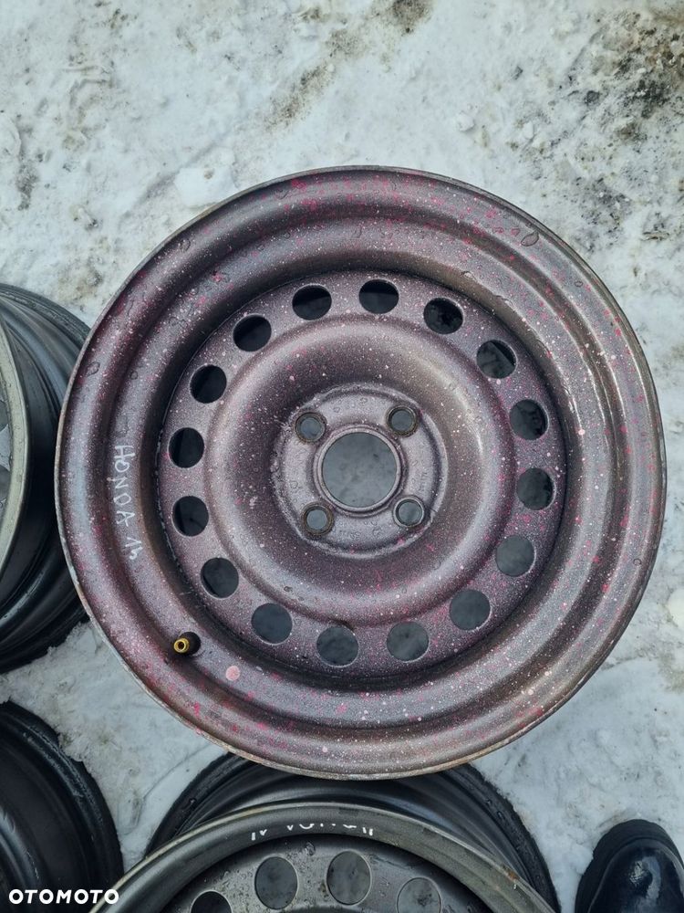 HONDA FELGI STALOWE FELGA 14 ET 38 4 SZTUKI KOMPLET * - 4