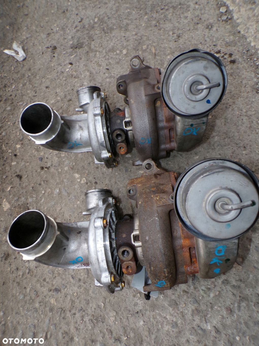 TOYOTA RAV 4 AVENSIS 2.2 D TURBOSPRĘŻARKA 17201-26020 VB 17 - 1